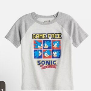 Jumping Beans Gray Sonic the Hedgehog Tee